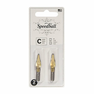 Lettering & Drawing Pen Points, 2-Packs, C2/C3