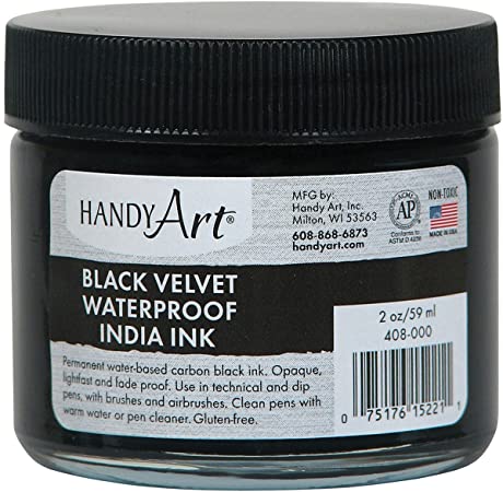 Black Velvet India Ink