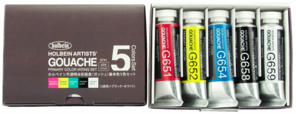 Holbein Artist’s Gouache Colour Sets