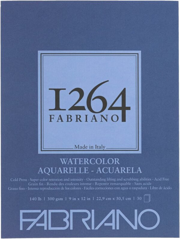 Fabriano 1264 Watercolour Pads