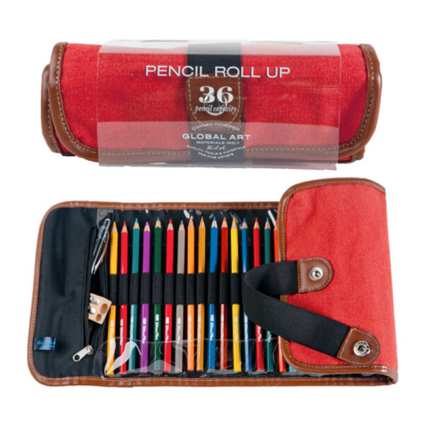 Art Canvas Pencil Roll Up