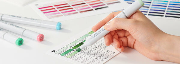 Copic Colour Swatch Cards