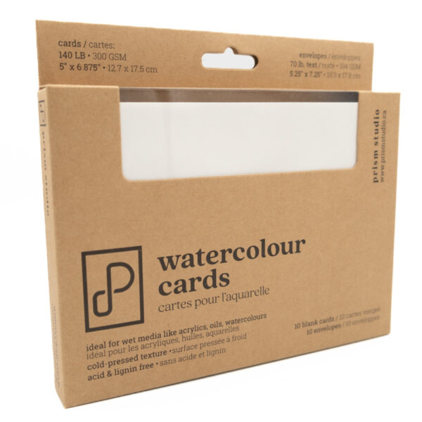 Watercolour Cards &  Envelopes set of 10