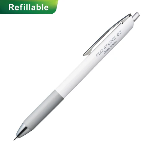 Floatune Retractable Advanced Rollerball Pen 0.3mm Black