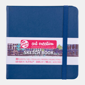 Talens Art Creation Sketchbook-Navy Blue /Square