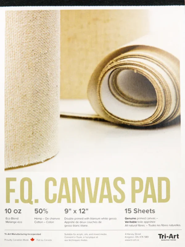 Tri-Art Fine Quality Canvas Pads