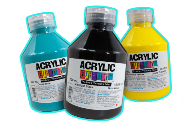 Tri-Art Primary Liquid Acrylic