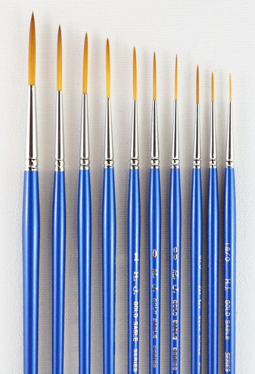 Gold Sable Script 900 Brush