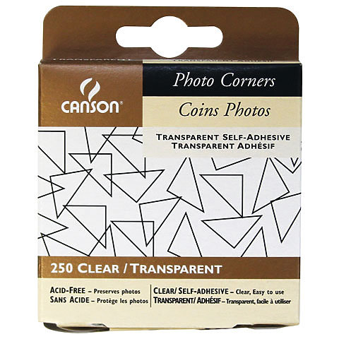 Self-Adhesive Photo Corners and Squares