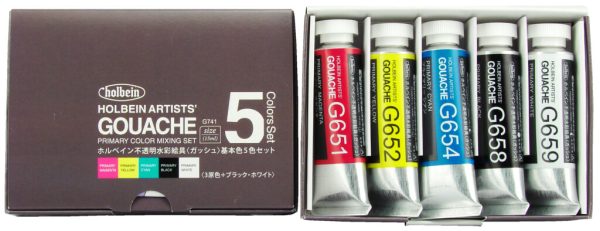 Holbein Artist’s Gouache Colour Sets