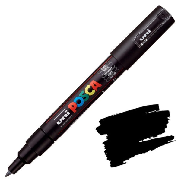 POSCA Paint Markers, 1M Extra Fine Bullet Tip