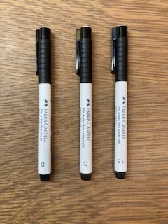 Pitt Artist Pen, Opaque White