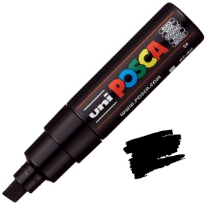 Posca Paint Markers, 8K-Broad Chisel Tip