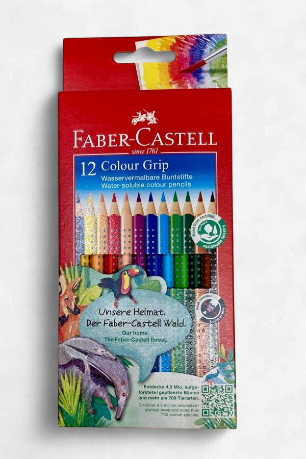Colour Grip Water-soluble Colour Pencil sets